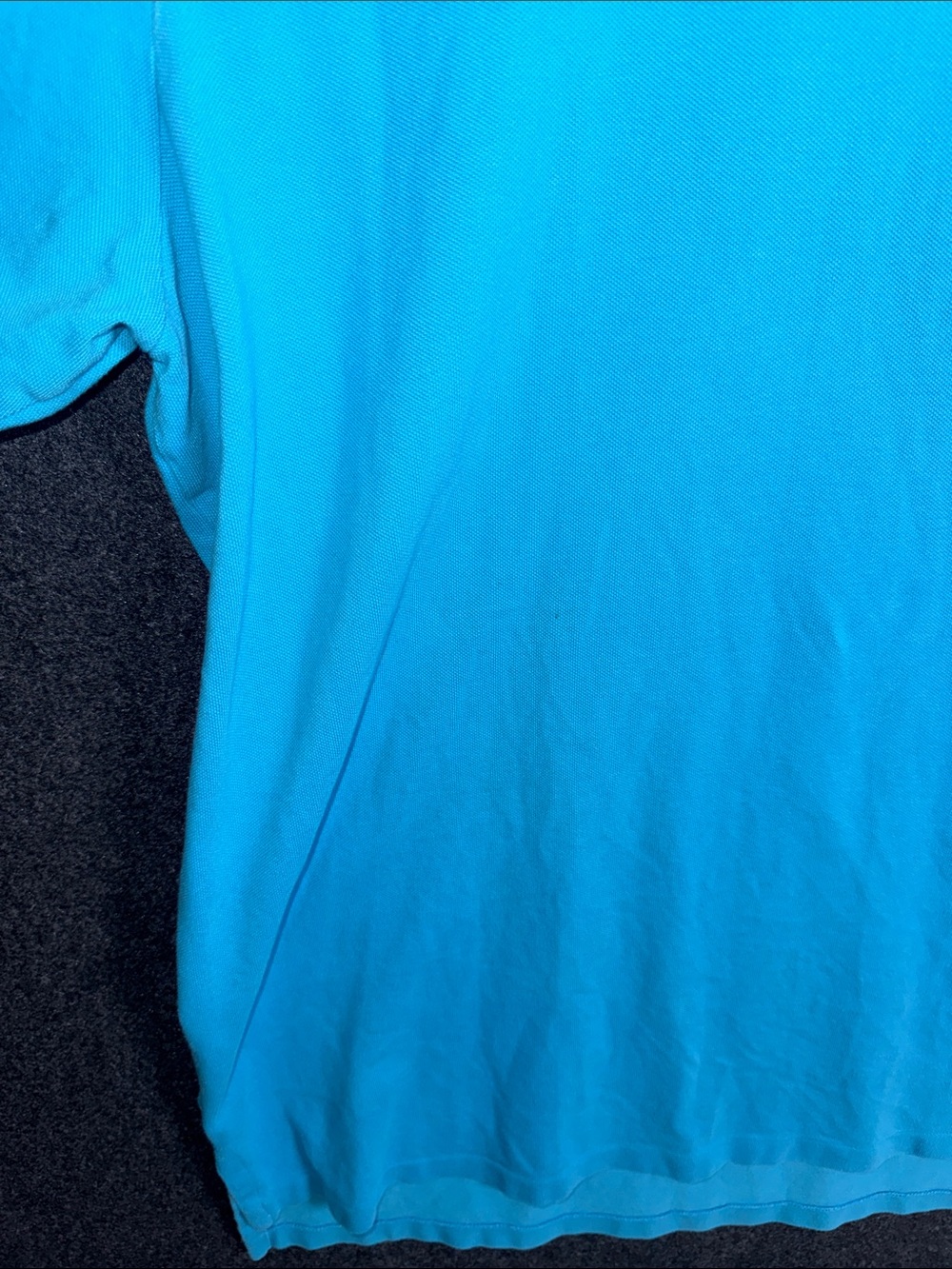 Polo by Ralph Lauren Men’s Polo Shirt in Turquoise with Pink Pony - Picture 6 of 9
